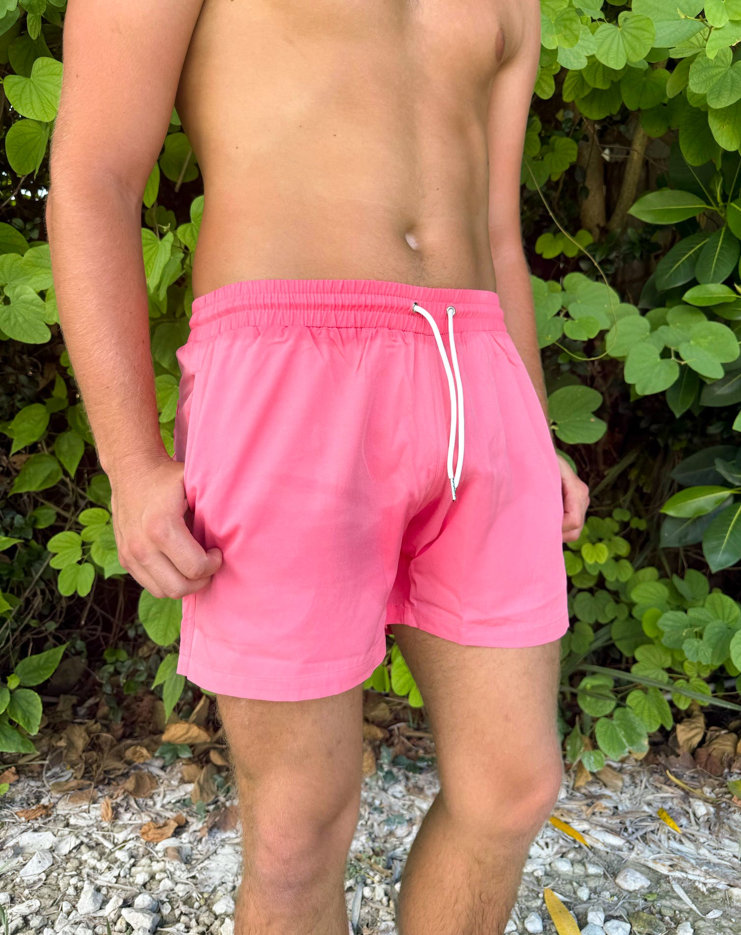 Amalfi Dreams Pink Boardshort
