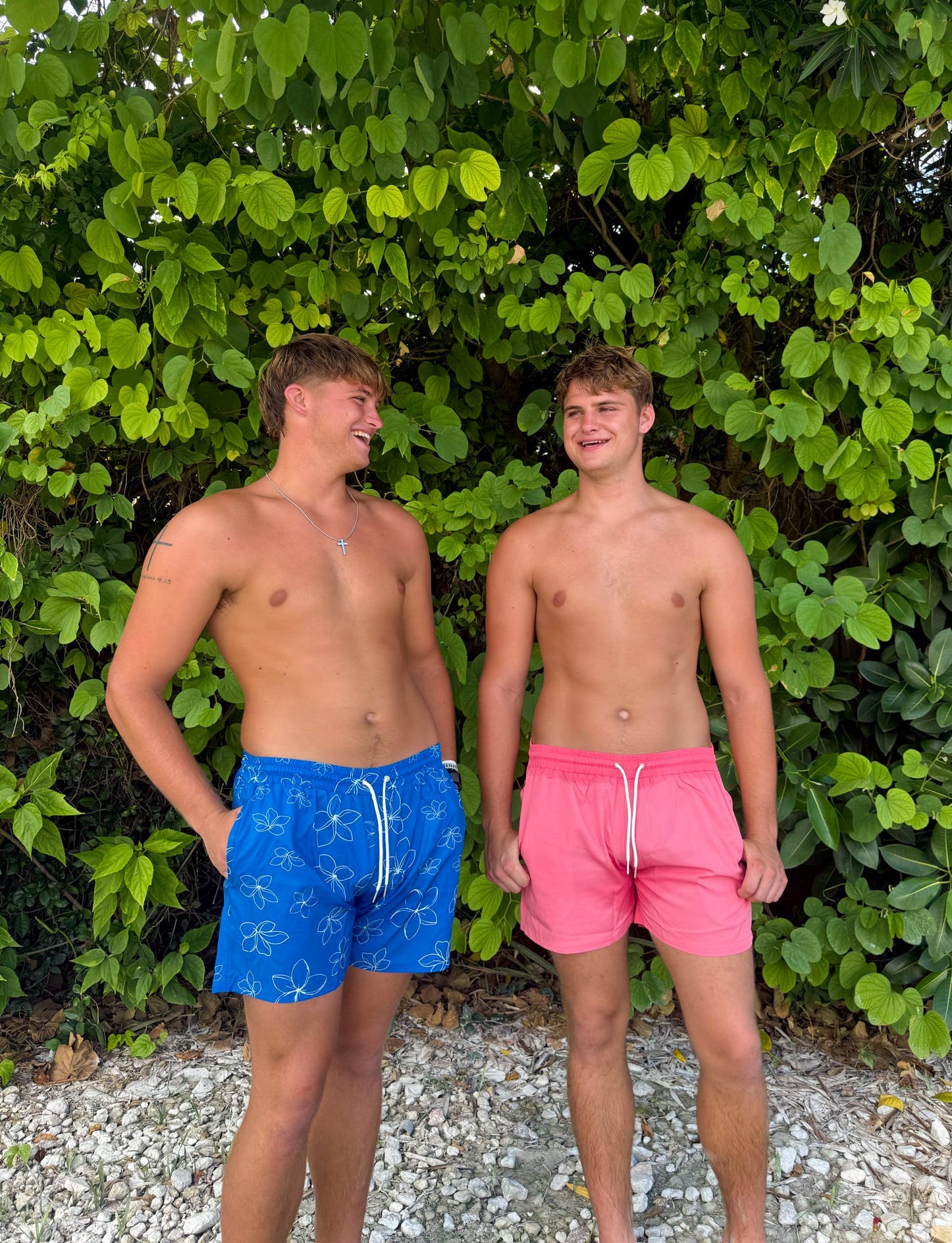 Amalfi Dreams Pink Boardshort