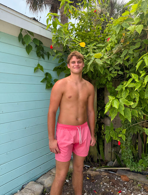 Amalfi Dreams Pink Boardshort
